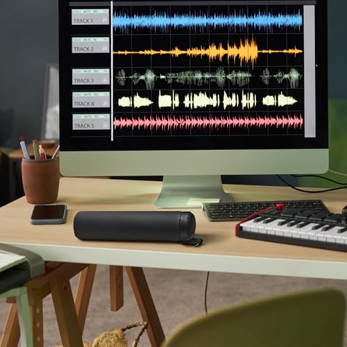 Microphone Case for JBL Partybox Wireless Microphone Mic Dust Cover Storage Pouch Travel Carrying Case Bag Karaoke Vocal Mic Protective Cover