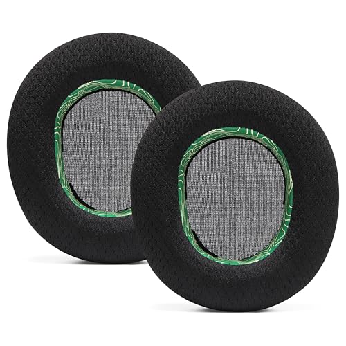 WC Freeze Nova Pro Wireless - Earpads for Arctis Nova Pro Wireless & More | Made by Wicked Cushions | Also fits SteelSeries Nova Elite & Nova Pro Omni(Doesn't Fit Other Models) | Emerald Tide - color: Emerald Tide