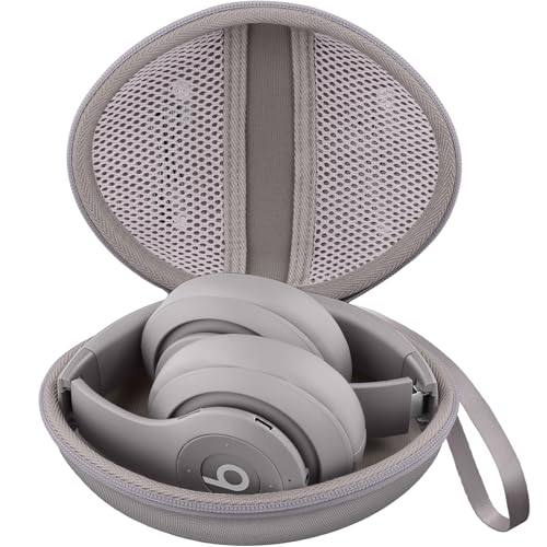 for Beats Studio Pro/Studio3/Solo4/Solo3 Headphones Hard Case, Sandstone - color: Sandstone Case