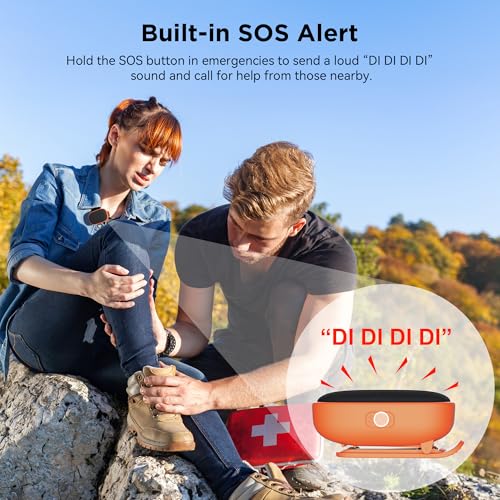 Clip-On Mini Bluetooth Speaker - color: Orange