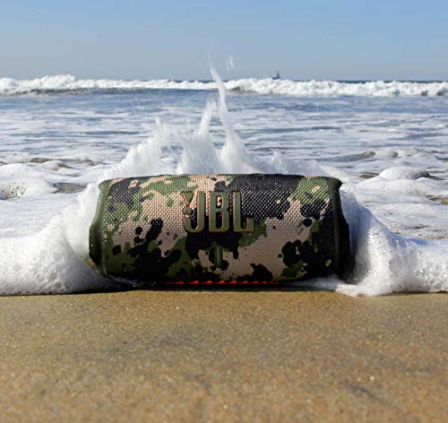 JBL Charge 5 Portable Wireless Bluetooth Speaker with IP67 Waterproof and USB Charge Out - Squad (Renewed) - color: Camouflage