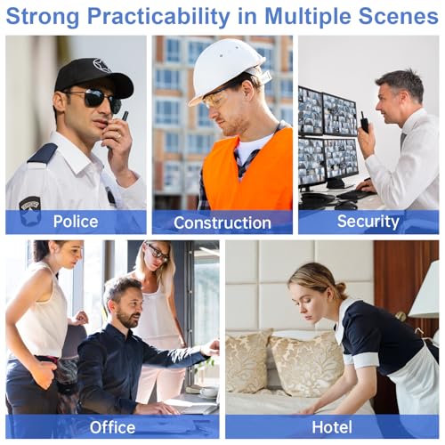 20 Pcs Walkie Talkie Earpiece with Mic 2 Pin Two-Way Radio Headset, Clear Sound & Comfortable Fit Compatible with Baofeng UV-5R BF-888S Arcshell Retevis RT21 RT22 H-777