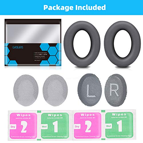 Replacement Ear Pads for Bose SoundTrue Headphones Around-Ear Style, Memory Foam Also Fits QuietComfort 35/ QC35 II Around-Ear Headphones(Dark Grey) - color: Dark grey
