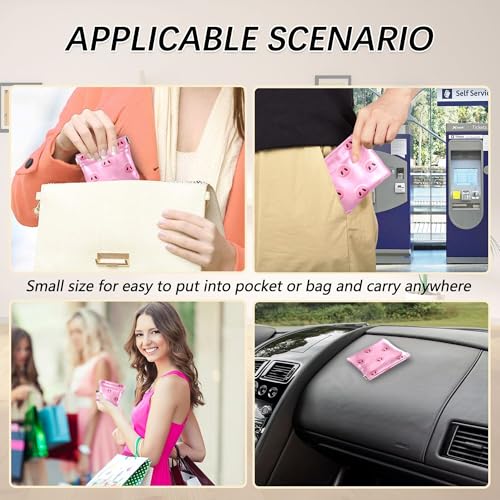 Leather Waterproof Portable No Zipper Purse, Coin Pocket Pouch Change Holder, Small Storage Bag for Men Women Headset Credit Card ID Key Lipstick, (Cute Pig Snouts)