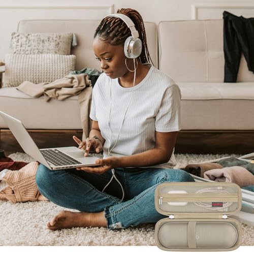 Carrying Case for Beats Pill - Portable Bluetooth Speaker/Beats Pill x Kim - color: Champagne Gold