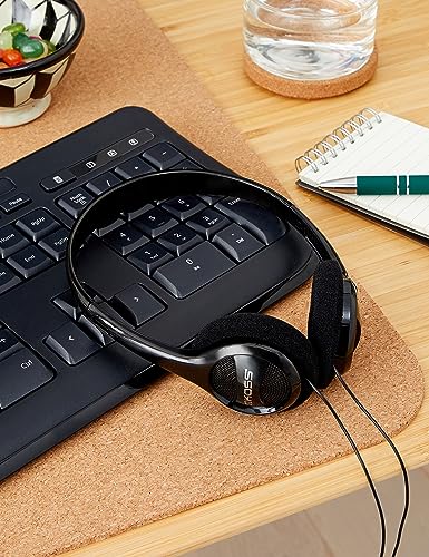 Koss KPH7 Lightweight Portable Headphone, Black (Pack of 6) - size: One Size (Pack of 6)