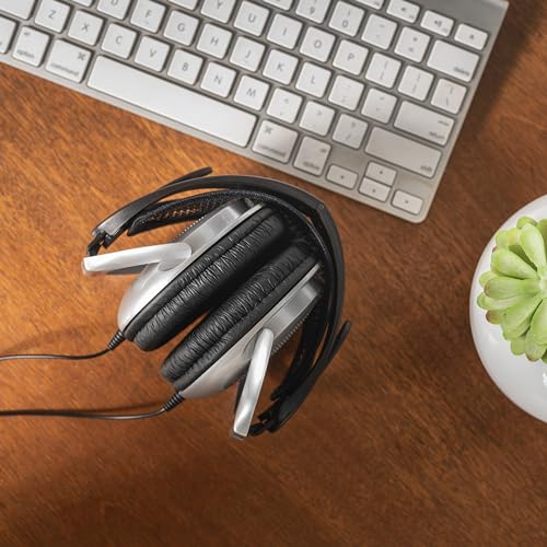 Koss UR40 Collapsible Over-Ear Headphones, Silver, Retro Style, Wired Plug