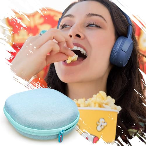 Headphone Headset Case Compatible with BERIBES/JLab JBuds Lux ANC/KVIDIO/JBL/Sony/Soundcore by Anker Wireless On-Ear Headphones, Green - color: Mint Green