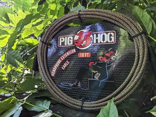 Pig Hog PHX35-10TBR Headphone Extension Cable - color: Tuscan Brown