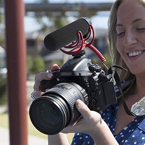YOUSHARES Rode VideoMic Go Windscreen Deadcat and Foam Cover - Rode GO Mic Camera Microphone, Indoor Outdoor Microphone Wind Muff (2 Pack)