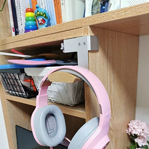 Headphone Stand Headset Stand Wooden Headphone Holder Headphone Hanger Headphone Display Stand Game Table Accessories Headphone Stand for Desk (Color : Black)