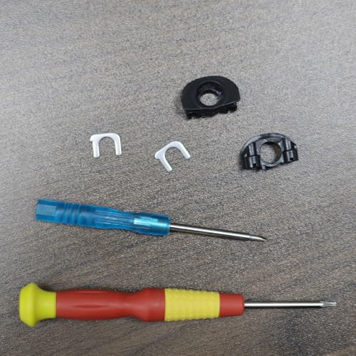 WH-1000XM4 Hinge Replacement Kit Swivel Hinge + U-Shaped Metal Lock Glove Repair Parts Genuine Compatible for Sony WH-1000xm4, Hinge Spin with Replacement Parts (Black)