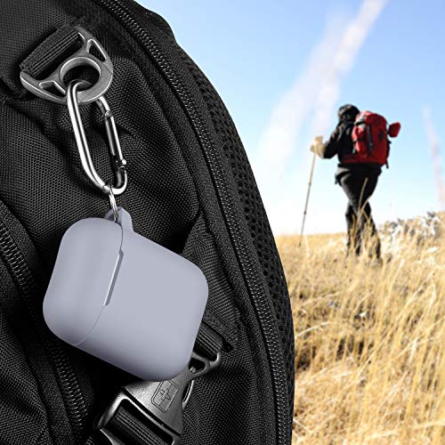 for AirPods 2nd/1st Case Silicone Cover, Pebble | Compatible with Apple AirPods 2nd/1st (2019/2016) Generation with Keychain & Cleaner Kit, Wireless Charging Compatible - color: E1-Pebble