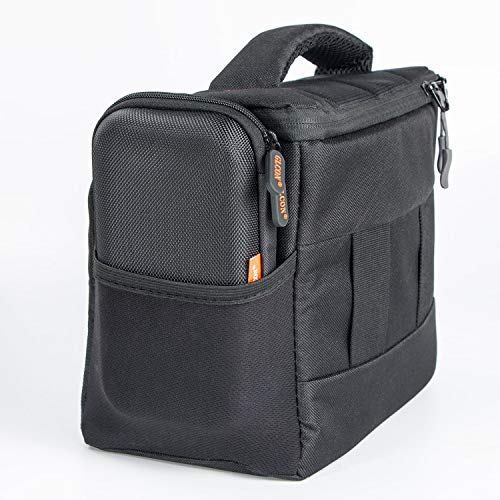 External Hard Drive Case, Shockproof EVA Travel Storage Bag - color: Black