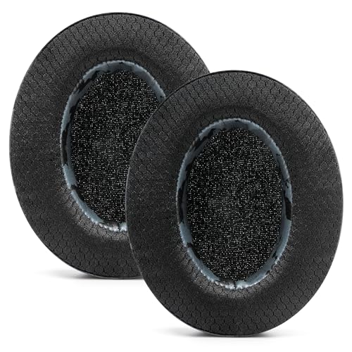 WC Freeze for Arctis Nova - Hybrid Fabric Cooling Gel Replacement Earpads for Arctis Nova Pro Wired, Nova 7, 5, 4, 3, 1 - Made by Wicked Cushions (Does Not Fit Nova Pro Wireless) | Black Camo - color: Black Camo