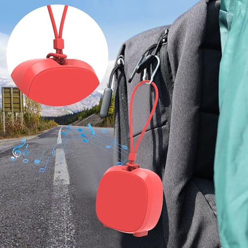 Bluetooth Speaker Portable Media Players Clear Loud Stereo Sound Deep Bass Wireless Speaker With Lights TWS IPX5 Waterproof Small Speakers Long Playtime for Home/Party/Outdoor/Beach Electronic Gadgets - color: Red
