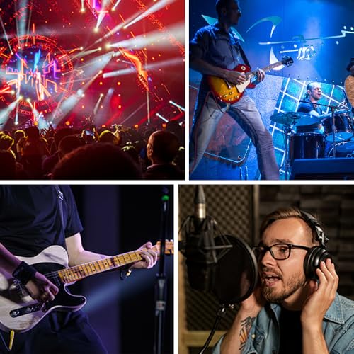 10FT XLR to 6.35mm (1/4 Inch) Mic Cable, XLR-3Pin to Quarter Inch TS Audio Cord, Mono 6.35mm 1/4 Inch TS Male to XLR Female Unbalance Interconnect Cable for Microphone, Console, Guitar, Mixer - size: 10FT/3M