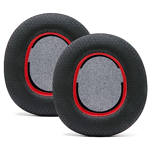 WC Freeze Nova Pro Wireless - Earpads for Arctis Nova Pro Wireless & More | Made by Wicked Cushions | Also fits SteelSeries Nova Elite & Nova Pro Omni(Doesn't Fit Other Models) | Red - color: Red
