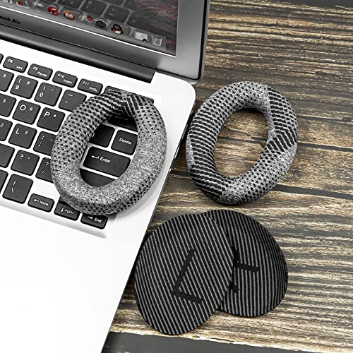 Professional Bose Headphones Replacement Ear Pads, Fits Bose QuietComfort 35 ii/QC35/QC25/QC2/QC15/Ae2/Ae2i/Ae2w/SoundTrue & SoundLink(Over-Ear) by Krone Kalpasmos– Black Scrims - color: Black