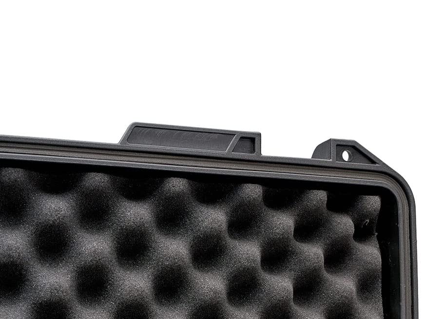 Small Medium Hard Case with Wheels and Pick'n'UP Foam | Protective Carrying case Gun, in-Ear, Wireless System or Camera Set - style: № 80-04 Int: 17.13 X 13.19 X 10.71 In.