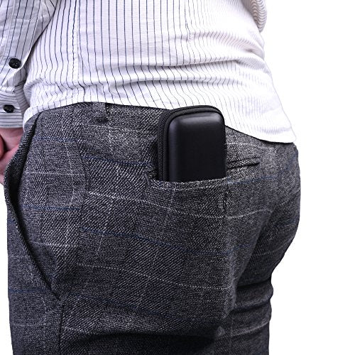 Cosmos Black Color EVA Hard Shell Stylus Pen Pencil Case Holder Compatible with Apple Pencil, Wacom Stylus Executive Fountain Pen, Ballpoint Pen, Stylus Touch Pen - color: EVA Pencil Case