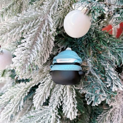 Wireless Charging Earphone Case Compatible with Airpods Pro/Pro2, Cute Christmas Animal Hat Penguin Design Soft Silicone Full Body Protective Skin Cover, Kids Girls Women Cartoon Earbuds Accessories - color: Winter Penguin, size: Airpods Pro/Pro2