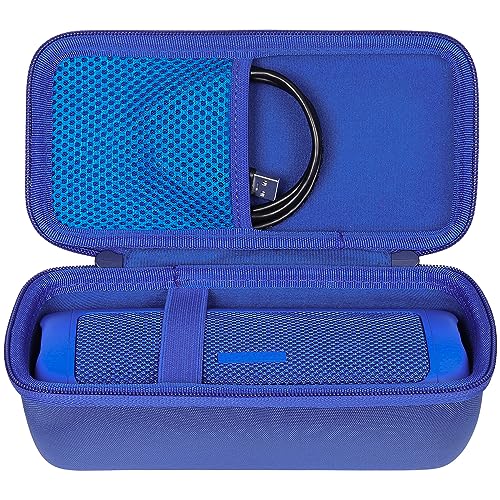 co2CREA Hard Case for BolaButty X-GO C27C Bluetooth Speaker Speaker,Blue | Travel Protective Storage Bag with Mesh Pocket & Handle, Shockproof EVA Shell and Soft Lining - color: Blue