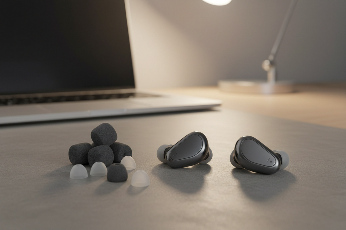 Memory Foam vs. Silicone Ear Tips: Which Gives Better Noise Isolation for Busy Offices?
