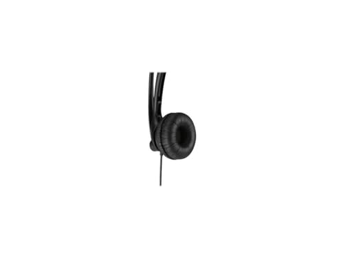 Kensington USB Mono Headset with Mic and Volume Control, Single Ear (Monaural) Headset with Boom Mic (K80100WW)
