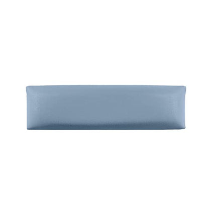 Geekria Protein Leather Headband Pad Compatible with Sony MDR-100ABN Headphones, Replacement Band Repair Part (Moonlight Blue) - color: Moonlight Blue