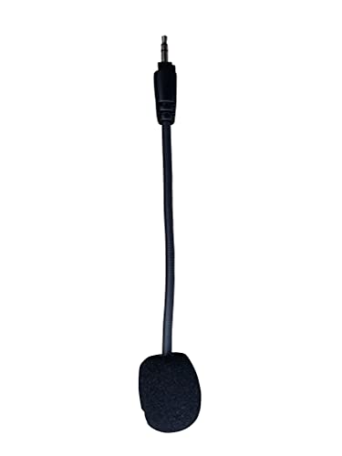 TNE HS35 Mic Replacement Detachable Game Microphone Boom for Corsair HS35 and HS45 PS4 Pro PS5 Xbox One X Computer PC Gaming Headsets 3.5mm Jack Noise Cancelling