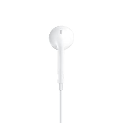 Apple EarPods Headphones with Lightning Connector, Wired Ear Buds for iPhone with Built-in Remote to Control Music, Phone Calls, and Volume | Lightning connector with in-line controller and microphone for music, video playback and phone calls - style: Lig