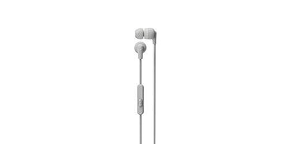 Skullcandy Ink'd+ in-Ear Wired Earbuds, Microphone, Works with Bluetooth Devices and Computers - Mod White - color: Mod White, size: Single