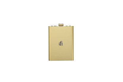 iFi Hip-dac2 Gold Edition - Portable Balanced DAC Headphone Amplifier for Android, iPhone with USB Input Only/Outputs: 3.5mm Unbalanced / 4.4mm Balanced – MQA Decoder - color: Gold