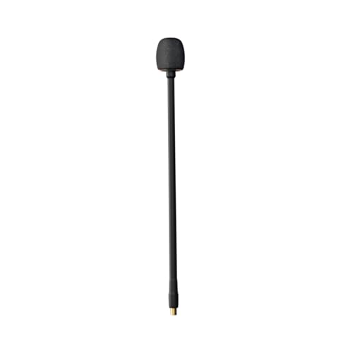 KIMAFUN Replacement Microphone Head, Waterproof Screw-On Mic Boom with Sweat-Proof Ring, Compatible Waterproof Wireless Fitness Headset Microphones