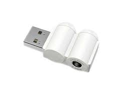 Female 3.5mm TRRS Headphone Jack to Male USB-A Audio Adapter - Designed to use on MacBook, PC or Desktop Computers (PH35-USB)