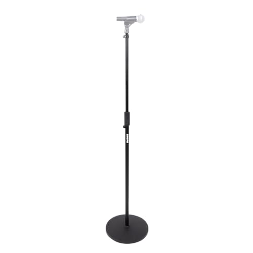 Shure by Gator SH-RBMICSTAND12 12-inch Round Base Mic Stand - style: 12" Weighted Base