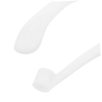 TEHAUX 1pair Silicone Anti-Slip Ear Hooks for Earbuds Comfortable Fit for Running Jogging Cycling and Gym Use Compatible Earphones