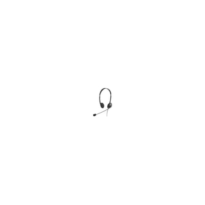 CCS15154 - Compucessory Lightweight Stereo Headphones with Mic