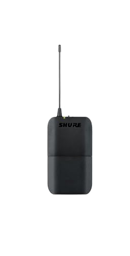Shure BLX1 Wireless Bodypack Transmitter J11 Band (596–620 MHz) – Replacement Mic Transmitter for BLX4/BLX4R/BLX88 Receiver – Up to 14 Hr Battery - style: J11 Band (596-616 MHz)