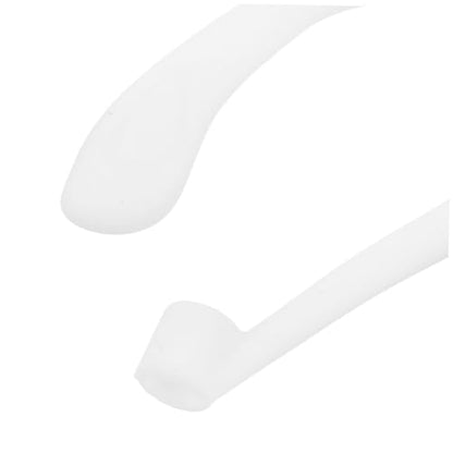HOMSFOU 1pair Silicone Ear Hooks for Earbuds Slip Design for Running and Gym Comfortable Retention Compatible