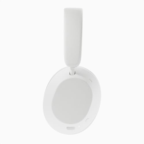 Clemm Preset Wireless Over-Ear Headphones, 95H Playtime, Bluetooth, 40mm Drivers, Built-in Mic, Memory Foam Earcups, Aux Cable Included, Foldable Design, Ivory - color: Ivory