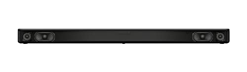 Sony S100F 2.0ch Soundbar with Bass Reflex Speaker, Integrated Tweeter and Bluetooth, (HTS100F), easy setup, compact, home office use with clear sound black | Bass Reflex Speaker, Integrated Tweeter, Clear Sound, Easy HDMI ARC setup, S-Force Front Surroun