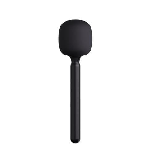 Magnetic Mic Holder Handheld Stand for DJI Mic 2, Hollyland LARK M2 M1 MAX C1 Wireless Microphone, Interview Go Stick and Foam Cover Pop Filter