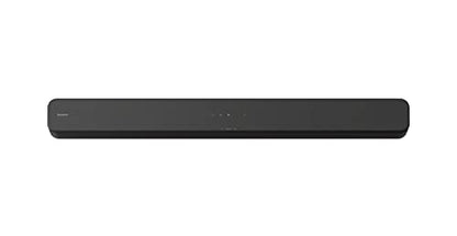 Sony S100F 2.0ch Soundbar with Bass Reflex Speaker, Integrated Tweeter and Bluetooth, (HTS100F), easy setup, compact, home office use with clear sound black | Bass Reflex Speaker, Integrated Tweeter, Clear Sound, Easy HDMI ARC setup, S-Force Front Surroun