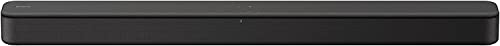 Sony S100F 2.0ch Soundbar with Bass Reflex Speaker, Integrated Tweeter and Bluetooth, (HTS100F), easy setup, compact, home office use with clear sound black | Bass Reflex Speaker, Integrated Tweeter, Clear Sound, Easy HDMI ARC setup, S-Force Front Surroun