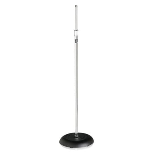 Atlas Sound MS-10C Round Base All-Purpose Mic Stand Chrome