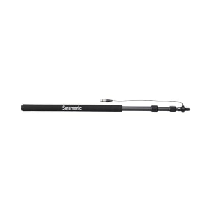 Saramonic BoomPole Lite 8.2’ Lightweight Carbon Fiber Boom Pole with Internal XLR Cable, Cable Ties & Case