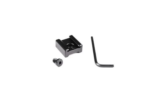 Cold Shoe Mount Adapter Standard ¼”-20 Thread for Camera Cage Flash LED Monitor
