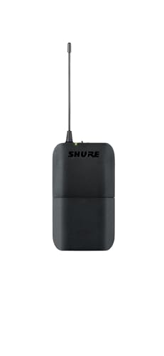 Shure BLX14R/W85M Rack-Mount Lavalier Audio System J11 Band (596–620 MHz) – BLX4R Receiver, BLX1 Bodypack & WL185m Cardioid Lavalier Mic, Up to 14 Hr Battery, 300 ft Range